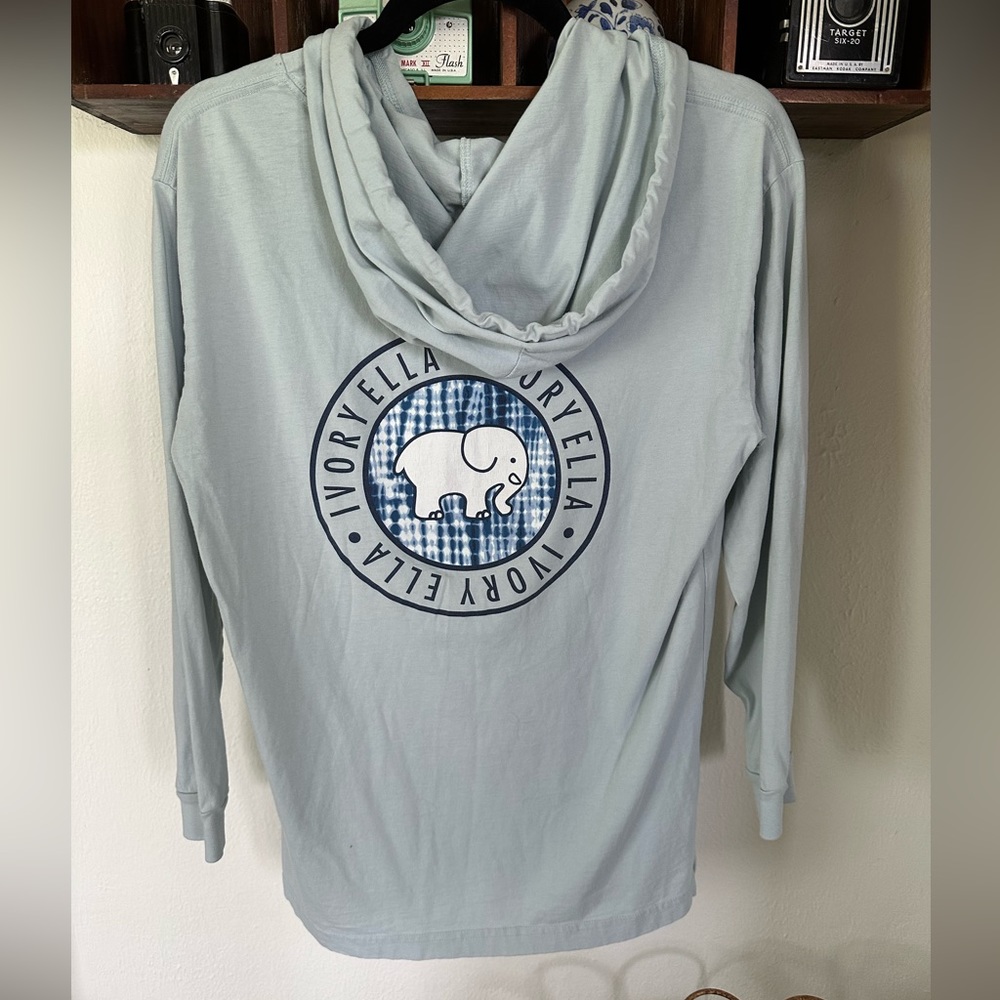 Ivory Ella long sleeve hoodie